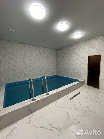 Сауна с бассейном