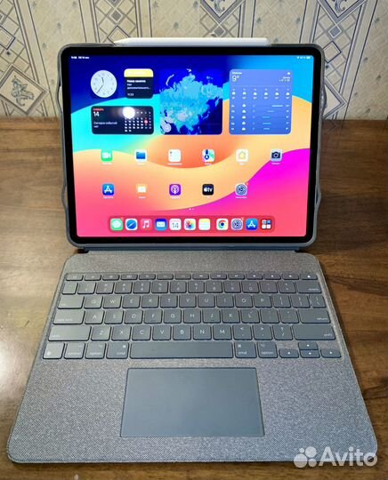Чехол клавиатура Logitech touch для iPad Pro 12.9