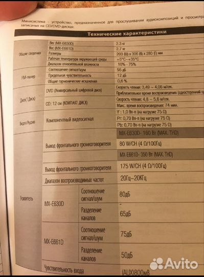 Музыкальный центр Samsung