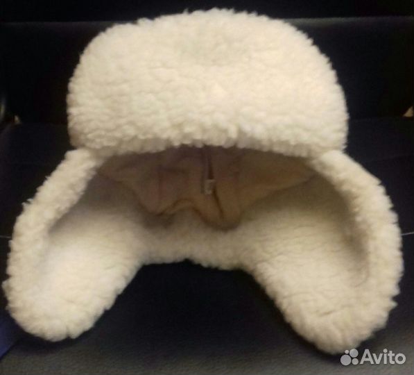Шапка ушанка зимняя для мальчика р. 56