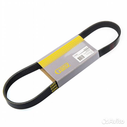 Ремень поликлиновый 6PK823 ваз 2190 ganz GRQ01010