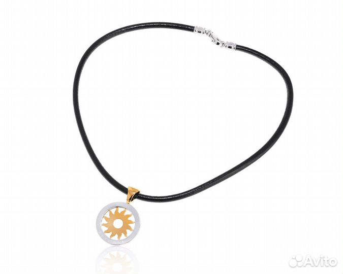 Золотой кулон Bvlgari Tondo Sun