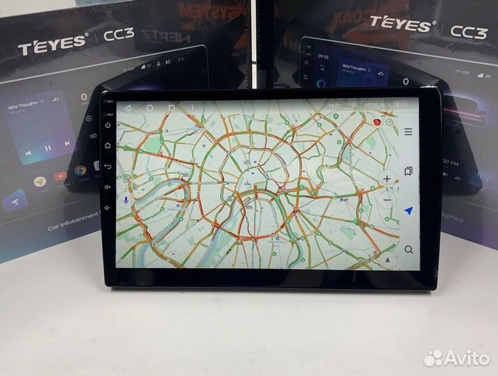 Магнитола на андройде Teyes 4/64 для Мазда 6