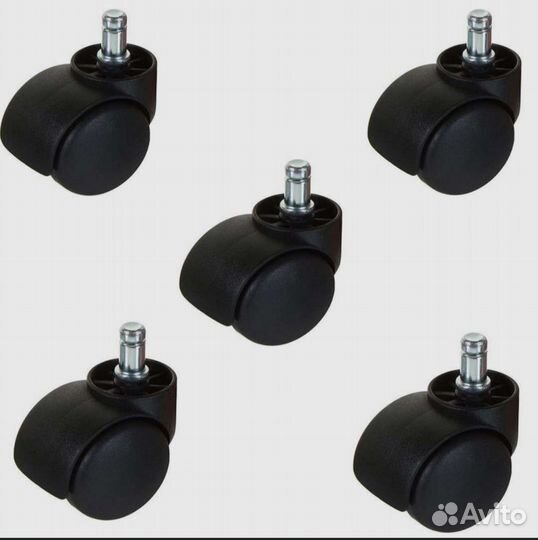 Набор поворотных колес для офисного кресла