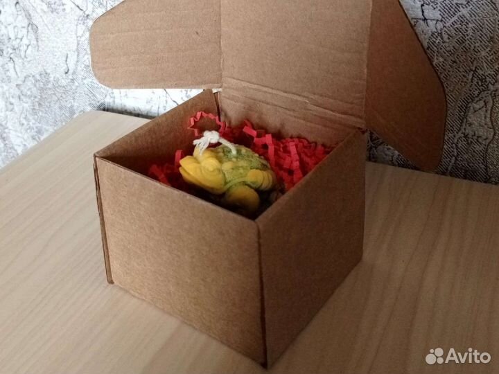 Соевые свечи Жаба фэн-шуй ручной работы