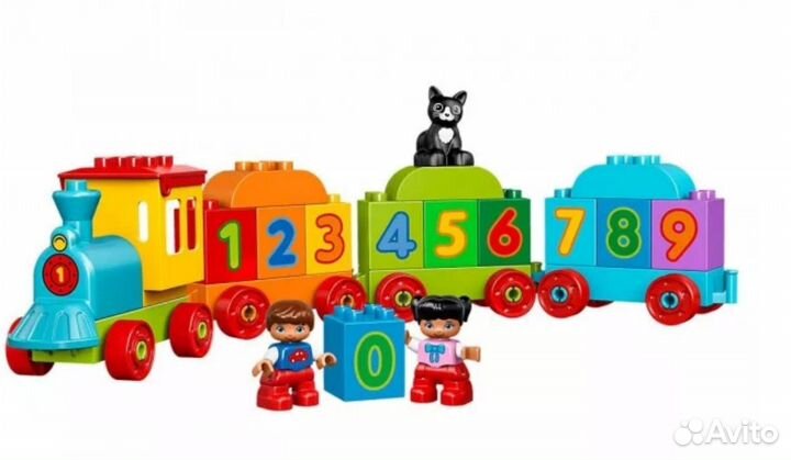 Lego duplo поезд