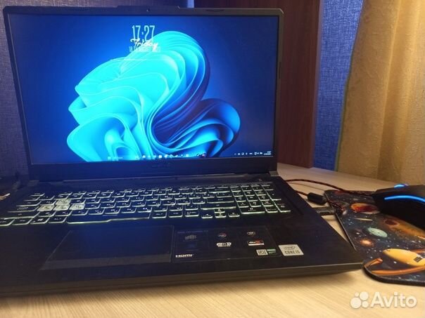 Игровой ноутбук asus tuf gaming f17