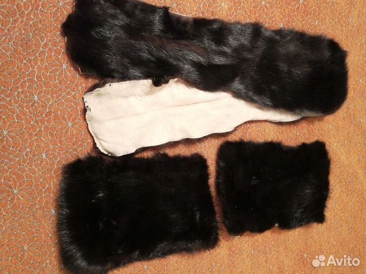 Опушка и манжеты, норка