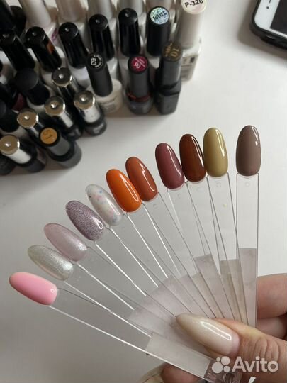 Гель лаки для маникюра. Пакетом. Набор