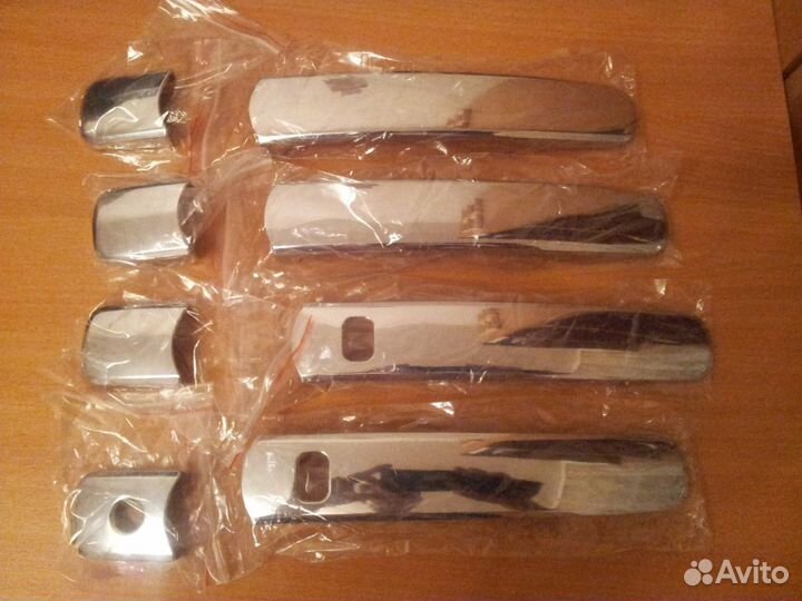 Хром. накладки на ручки дверей Nissan Qashqai