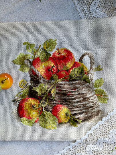 Картина ручная работа. Вышивка крестиком