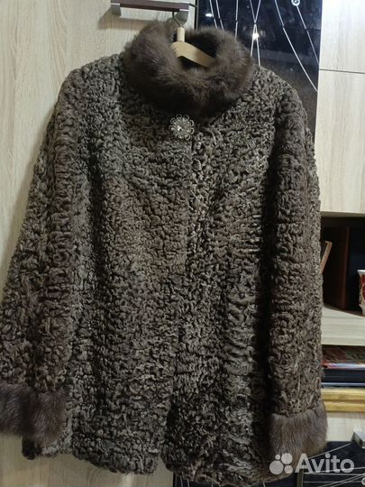 Полушубок из каракуля