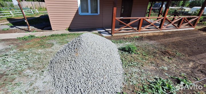 Пгс песок Шебень гравий