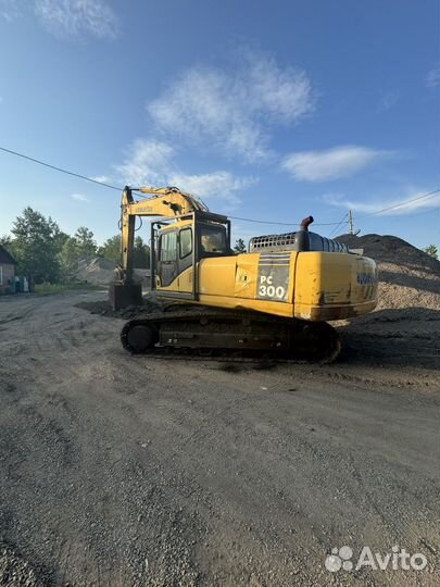 Гусеничный экскаватор Komatsu PC300-7, 2006