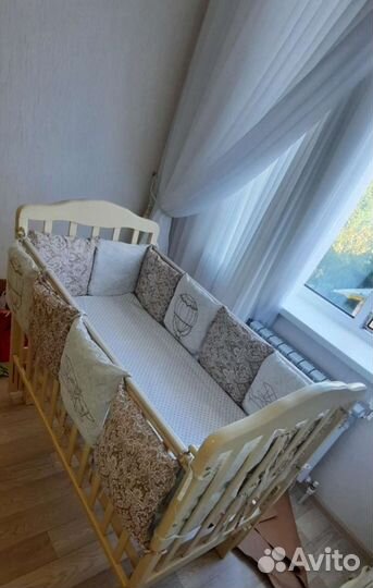 Бортики в кроватку