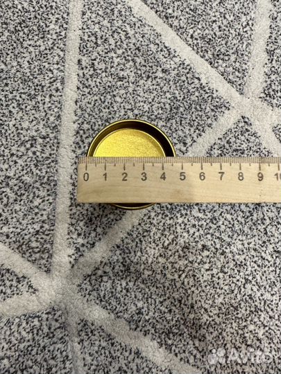 Тубус картонный с жестяной крышкой 75шт