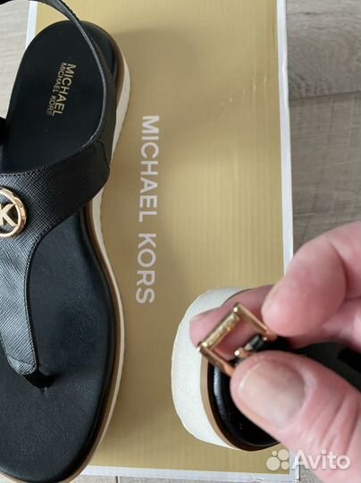 Michael kors босоножки 40 размер нат.кожа