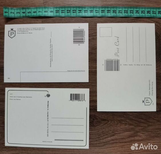 Открытки США, 90-е годы