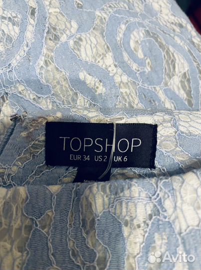 Оригинальная кружевная юбка Topshop. Майами. Новая