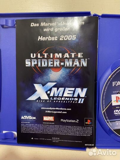 Диск Fantastic4 ps2 оригинал