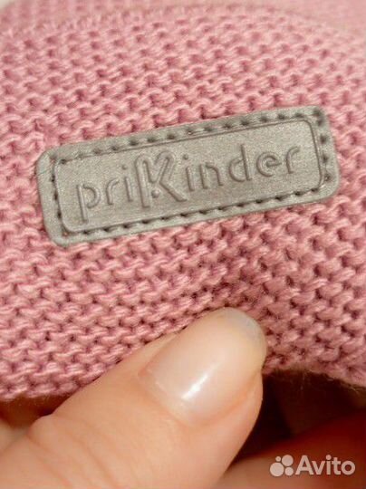 Шапка зимняя на девочку 44 р новая