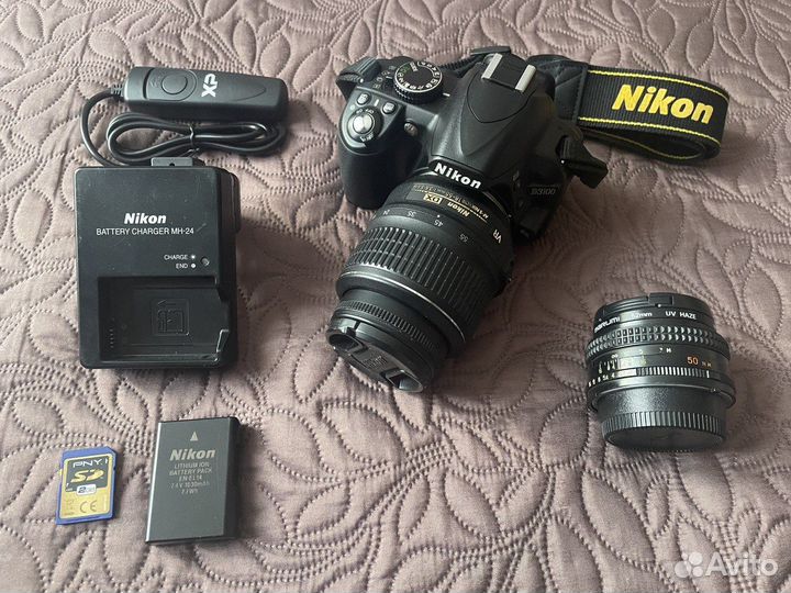 Фотоаппарат Nikon D3100 18-55 VR Kit