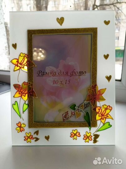 Рамка для фото новая 10*15 см