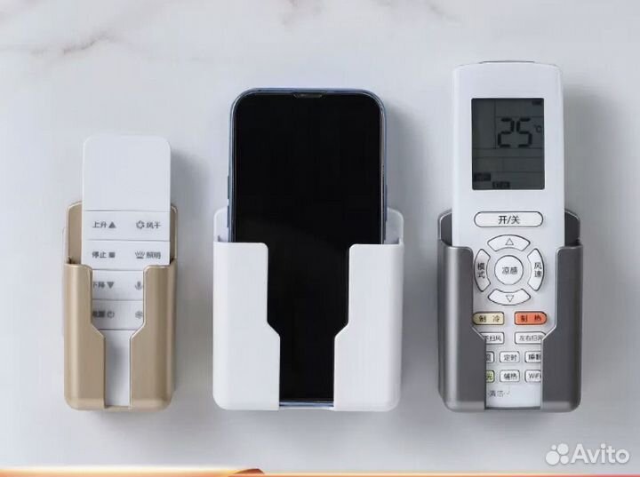 Держатель для пультов настенный и настольный