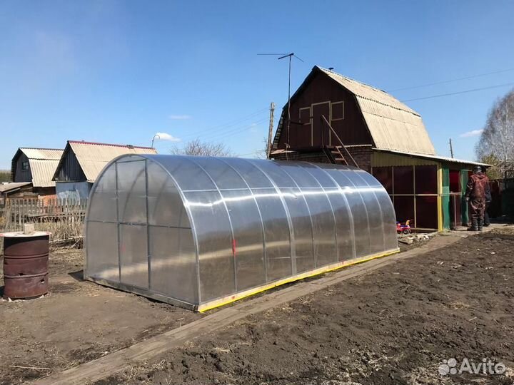 Теплица из поликарбоната усиленная