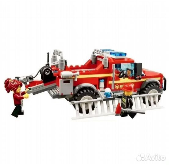 Конструктор Команда пожарных 213 деталей