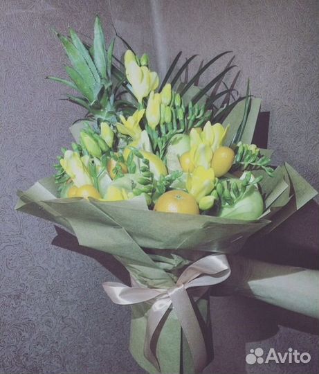 Букет из фруктов и овощей