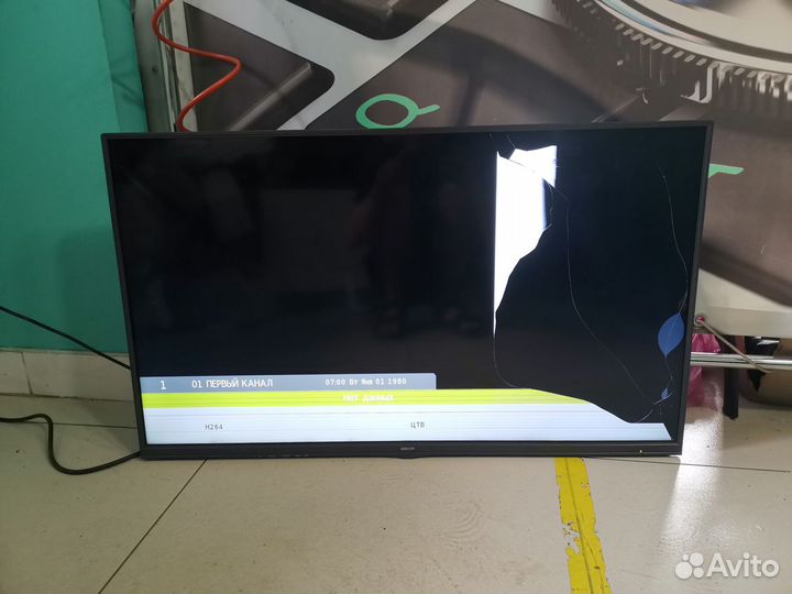Телевизор Dexp F40C7100K (Разбор)(По запчастям)