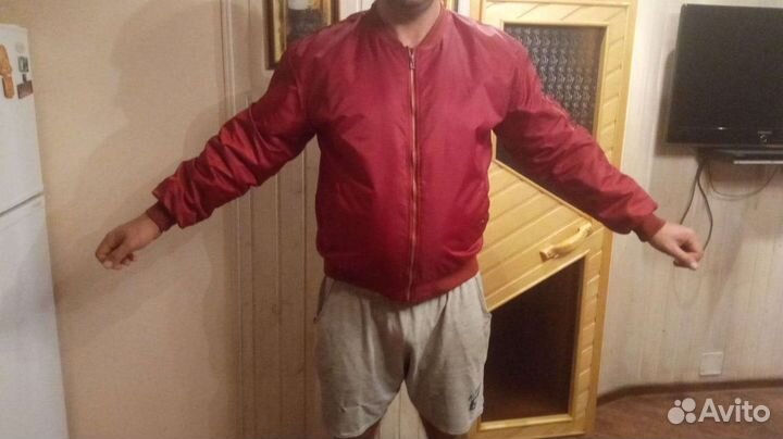 Бомбер мужской