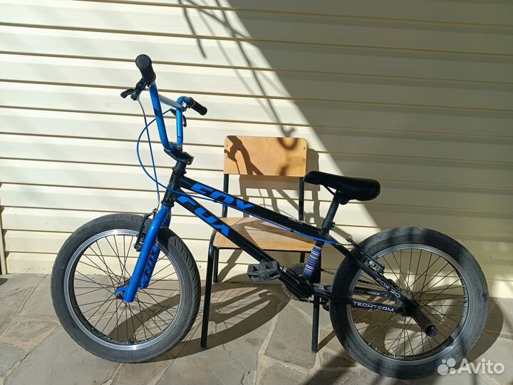 Bmx Tech team FOX (синий,черный)