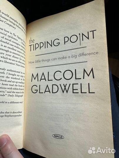 Malcolm Gladwell The tipping point