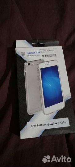 Чехол на samsung a21s прозрачный