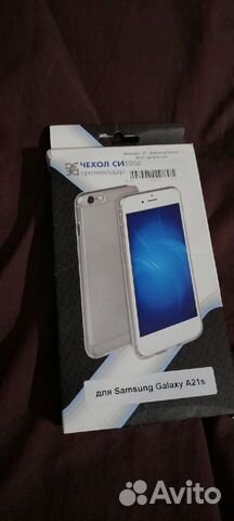Чехол на samsung a21s прозрачный