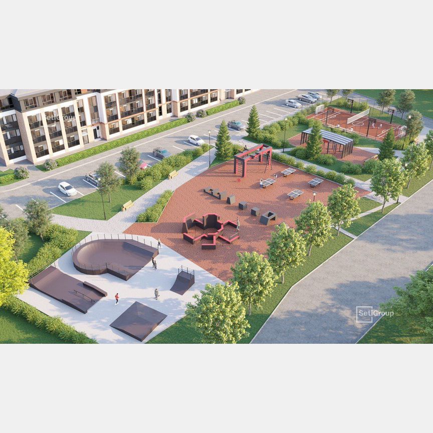 2-к. квартира, 55 м², 2/4 эт.