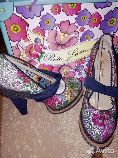 Туфли кожаные