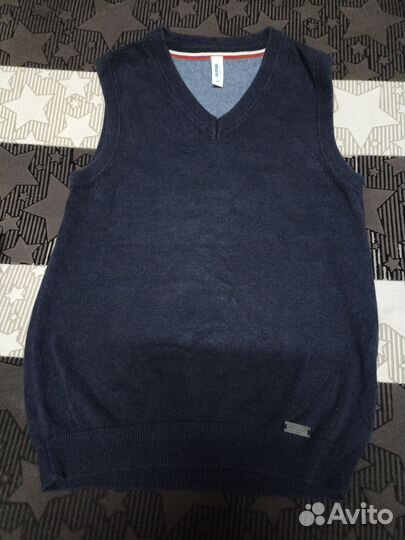 Жилетка школьная, трикотаж