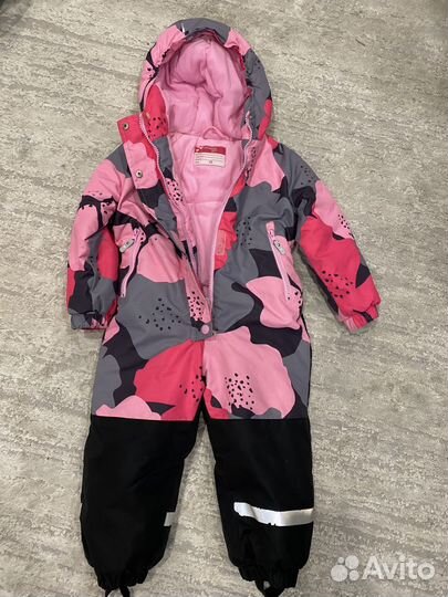 Зимний комбинезон для девочки 98