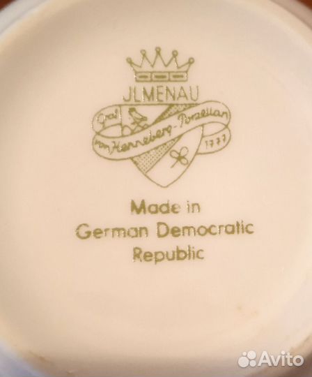 Чайно кофейный сервиз гдр