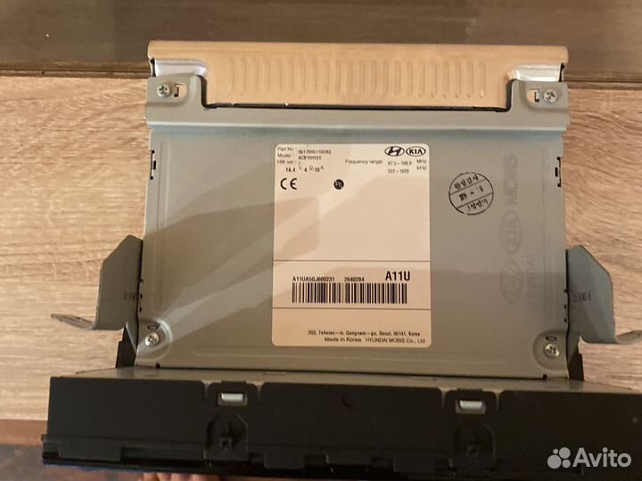 Магнитофон hyundai solaris