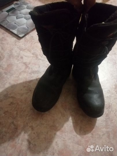 Сапоги мужские зимние 