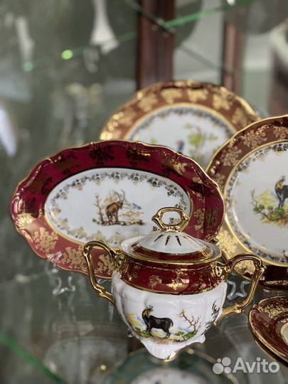Кофейный сервиз царская охота