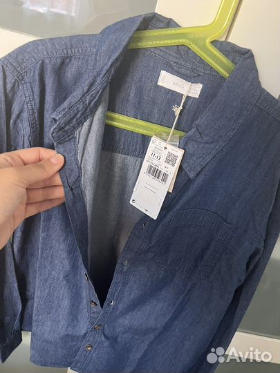 Рубашка джинсовая Mango 152