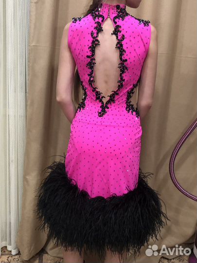 Платье для латиноамериканских танцев ю2