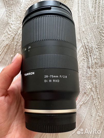 Объектив tamron 28 75mm f 2.8 Di III RXD (Sony)