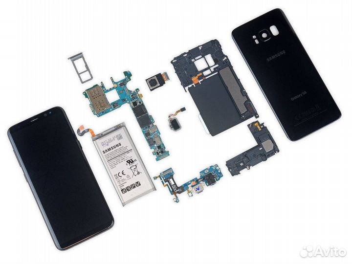 Samsung s8, s8 plus, note 8 оригинальные запчасти