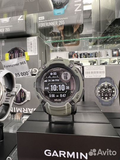 Часы Garmin Instinct 2X Solar graphite